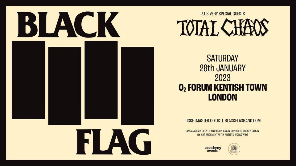 BLACK FLAG at O2 Forum Kentish Town - London