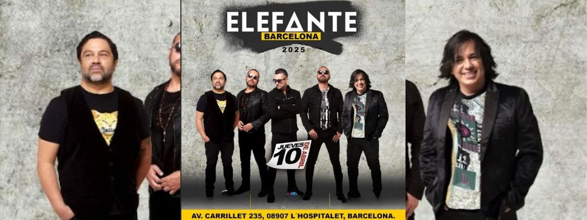 ELEFANTE EN CONCIERTO BARCELONA