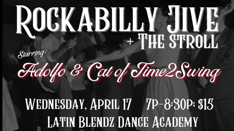 Rockabilly Jive (and The Stroll) w\/ Adolfo & Cat of Time2Swing - Get Ready for Viva Las Vegas 2024