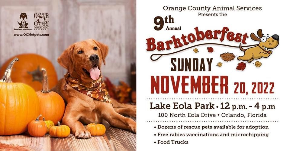 Barktoberfest 2022 (Orlando), Lake Eola Downtown Orlando, 20 November 2022