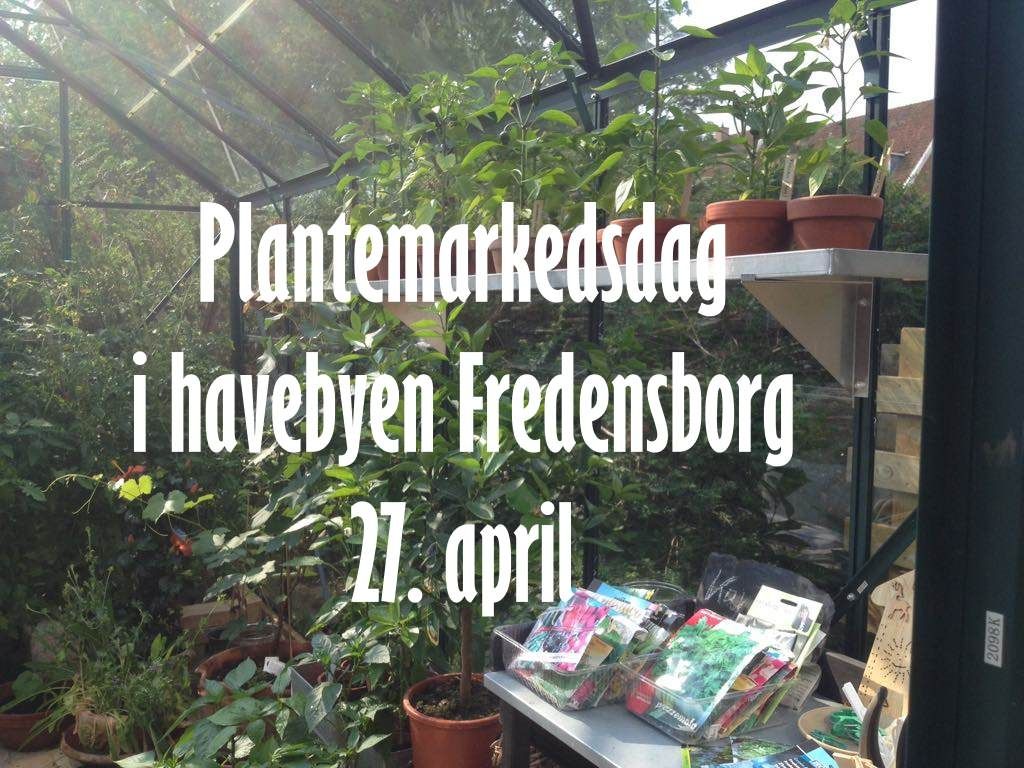 Plantemarkedsdag i havebyen Fredensborg