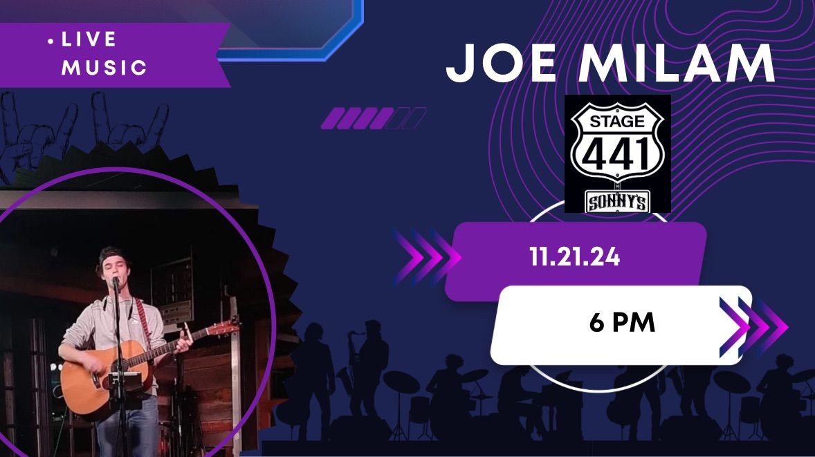 LIVE MUSIC w\/ Joe Milam