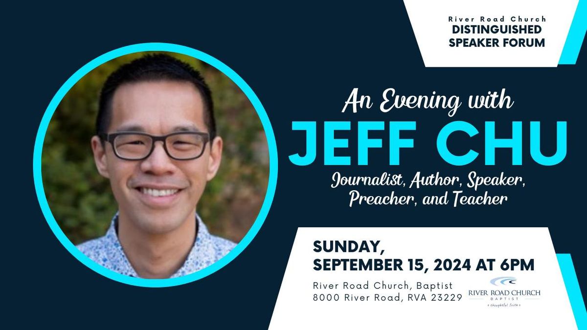 Belovedness and Belonging: An Evening with Jeff Chu