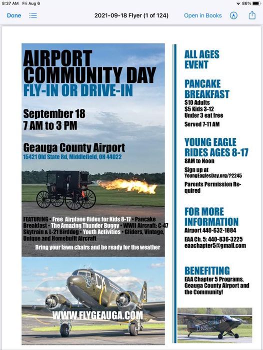 Geauga County Airport Community Day