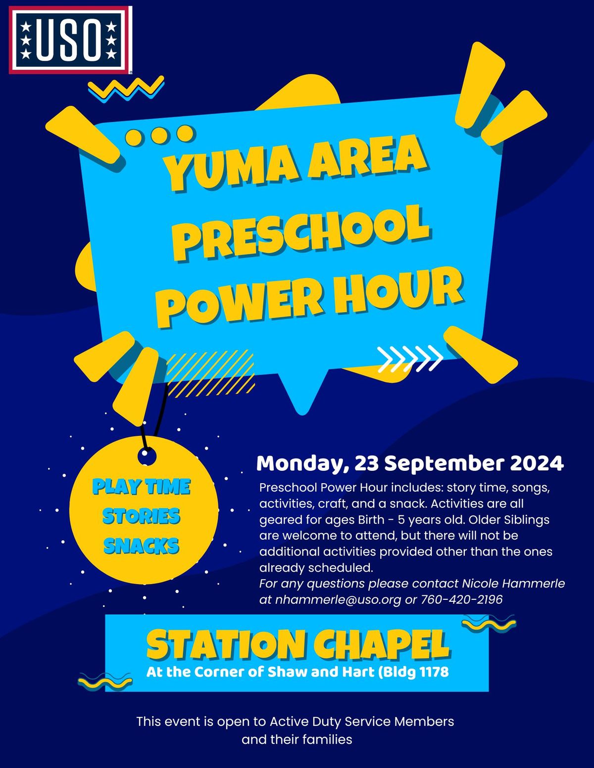 Yuma - Preschool Power Hour