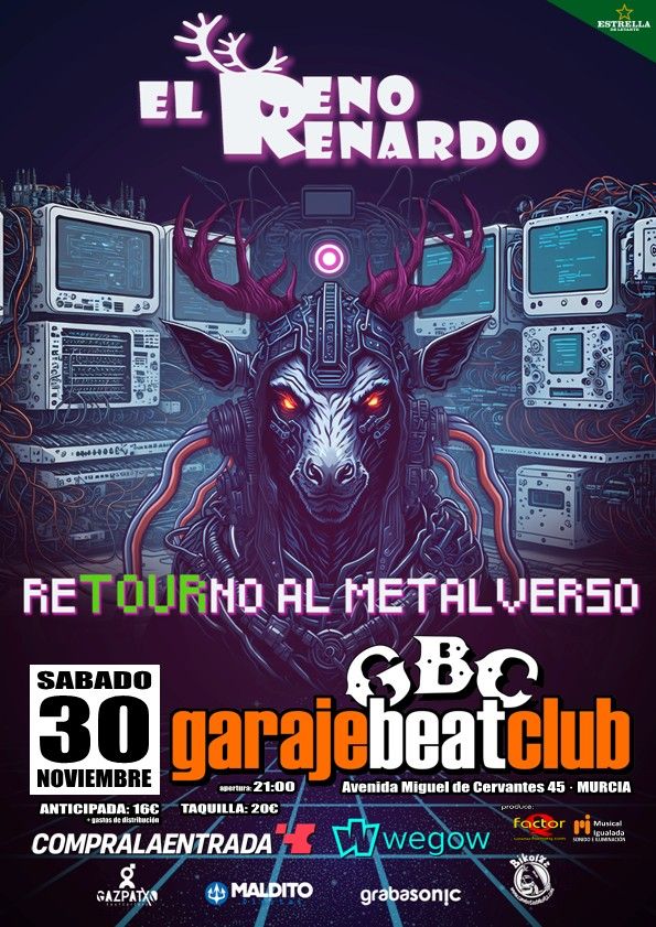 EL RENO RENARDO en Garaje Beat Club (Murcia)