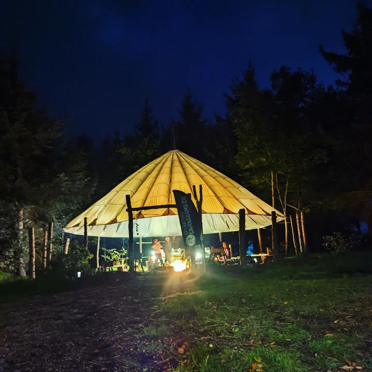 Op Cairngorms monthly campfire gathering 