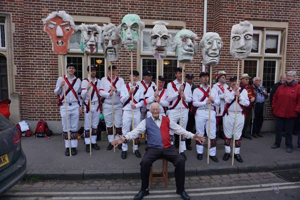 Morris Dancing in Headington Quarry on Bank Holiday Monday 27th May