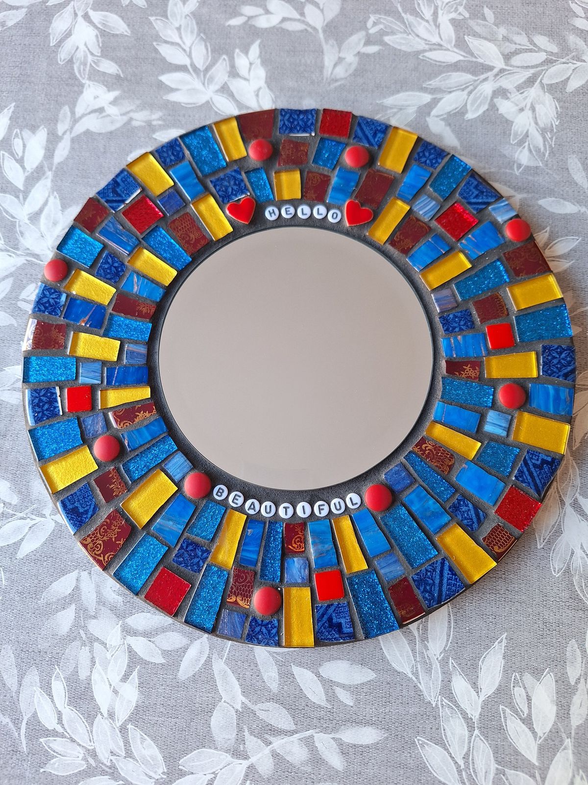 Mosaic mirror workshop 