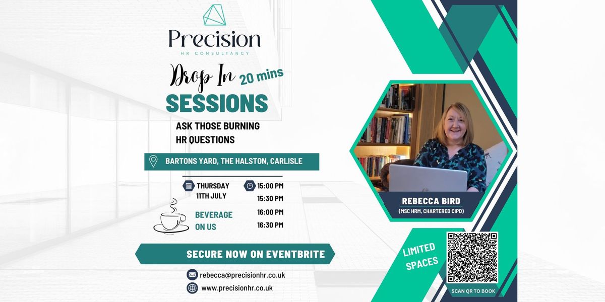 Drop in 20 min sessions with Precision HR at Bartons Yard at The Halston