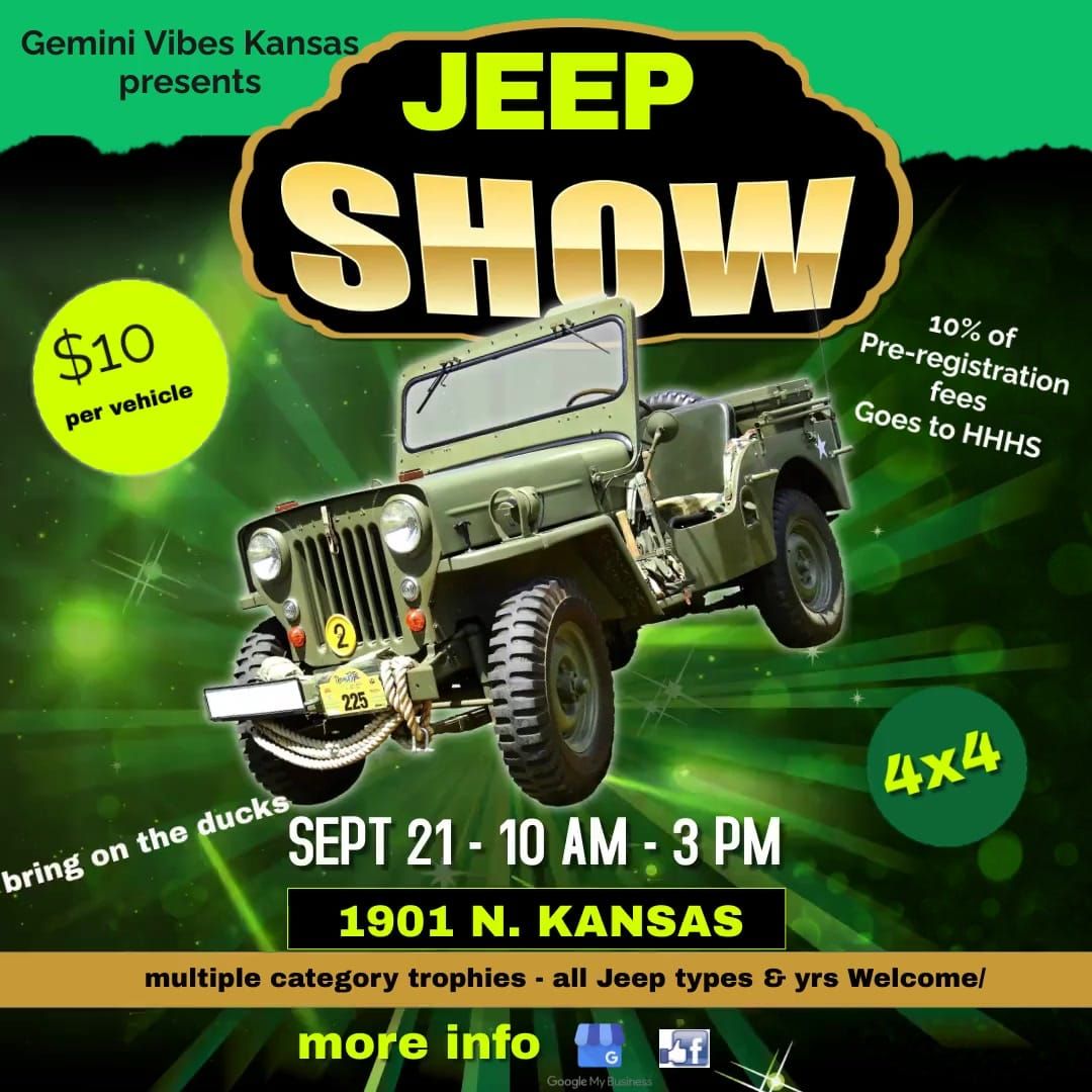 JEEP SHOW AT THE WOOD SHED EVENT CENTER