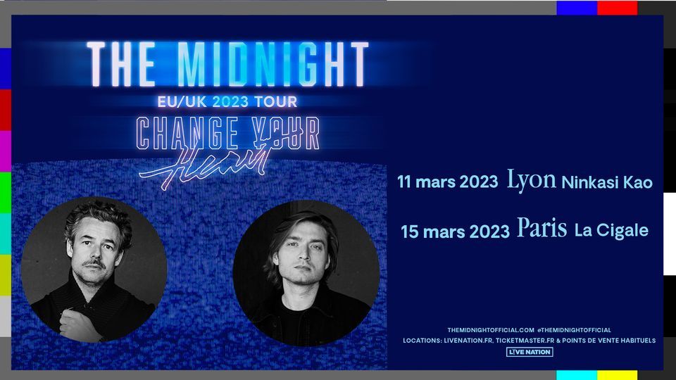 The Midnight | La Cigale, Paris - 15 mars 2023