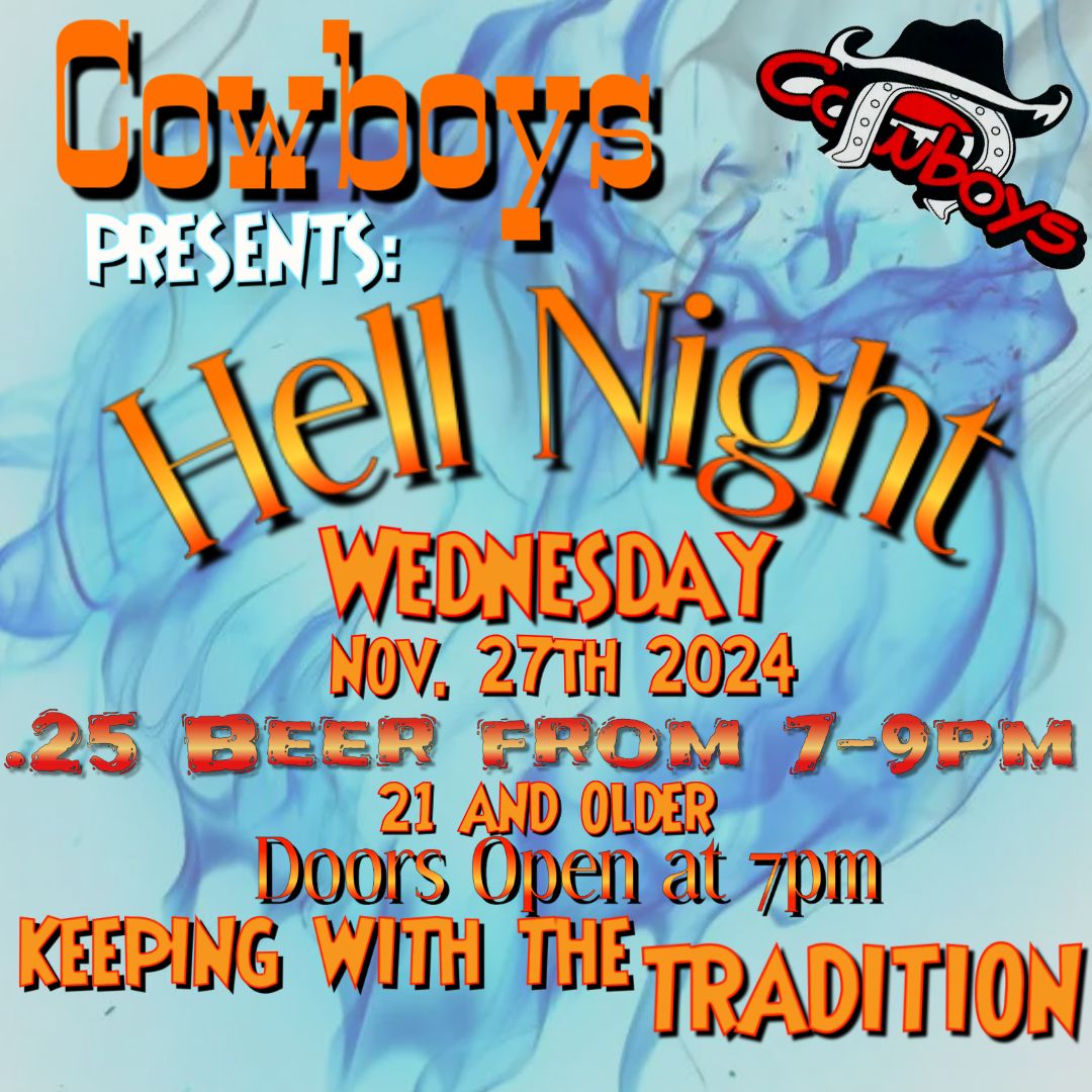 Come out and Party with us the Night before Thanksgiving!!!