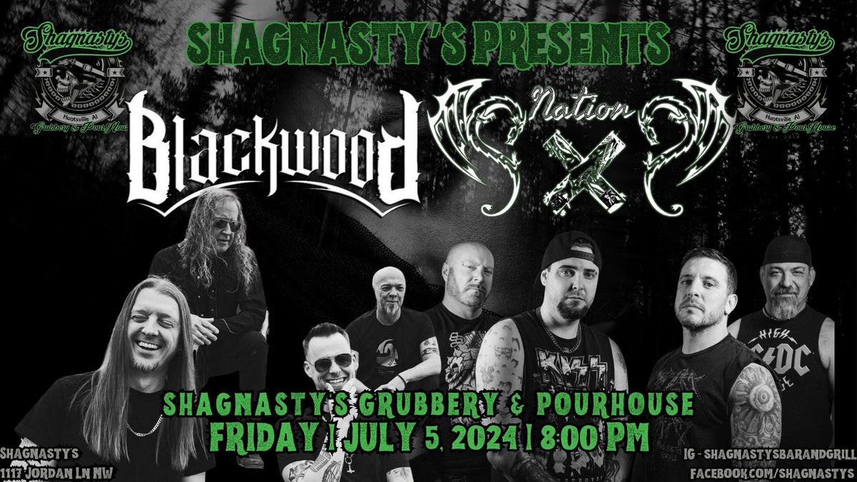 Blackwood w\/Nation X LIVE@The Shag