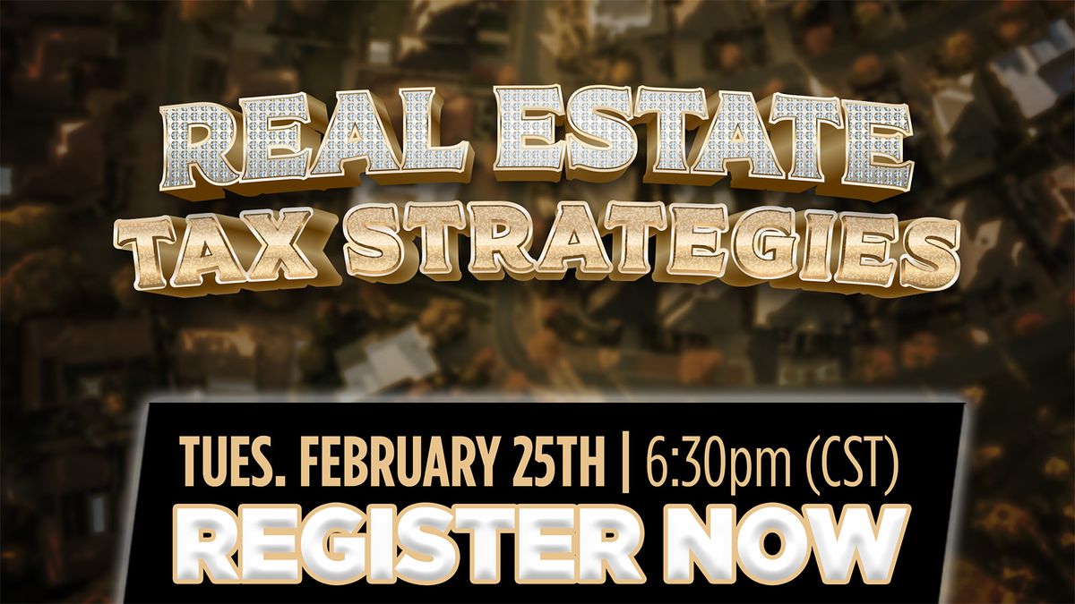 Real Estate Tax Strategies