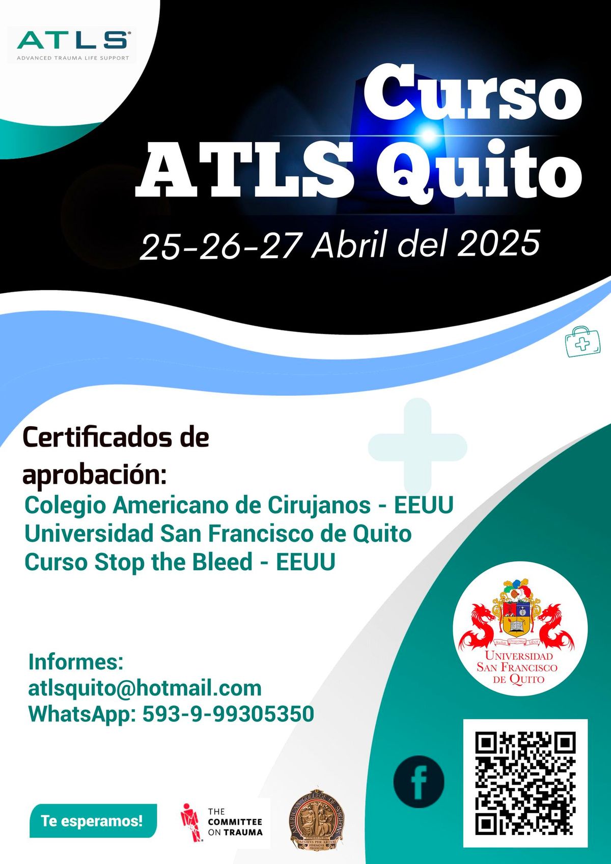 Curso ATLS QUITO ABRIL 2025