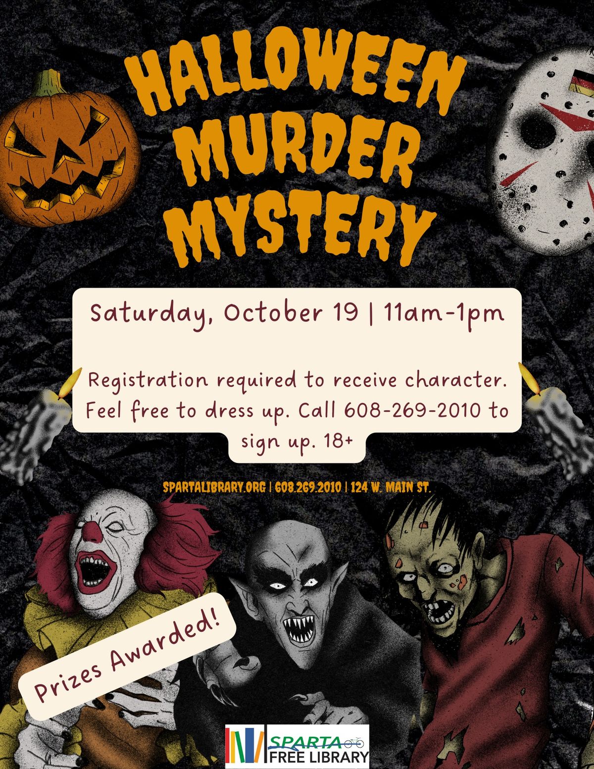 Halloween Murder Mystery (18+)