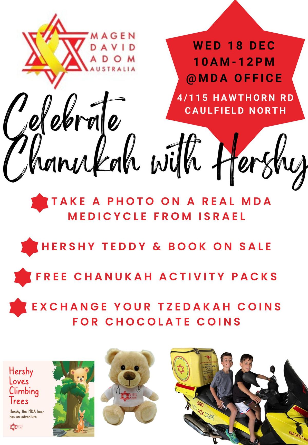 Celebrate Chanukah with Hershy 