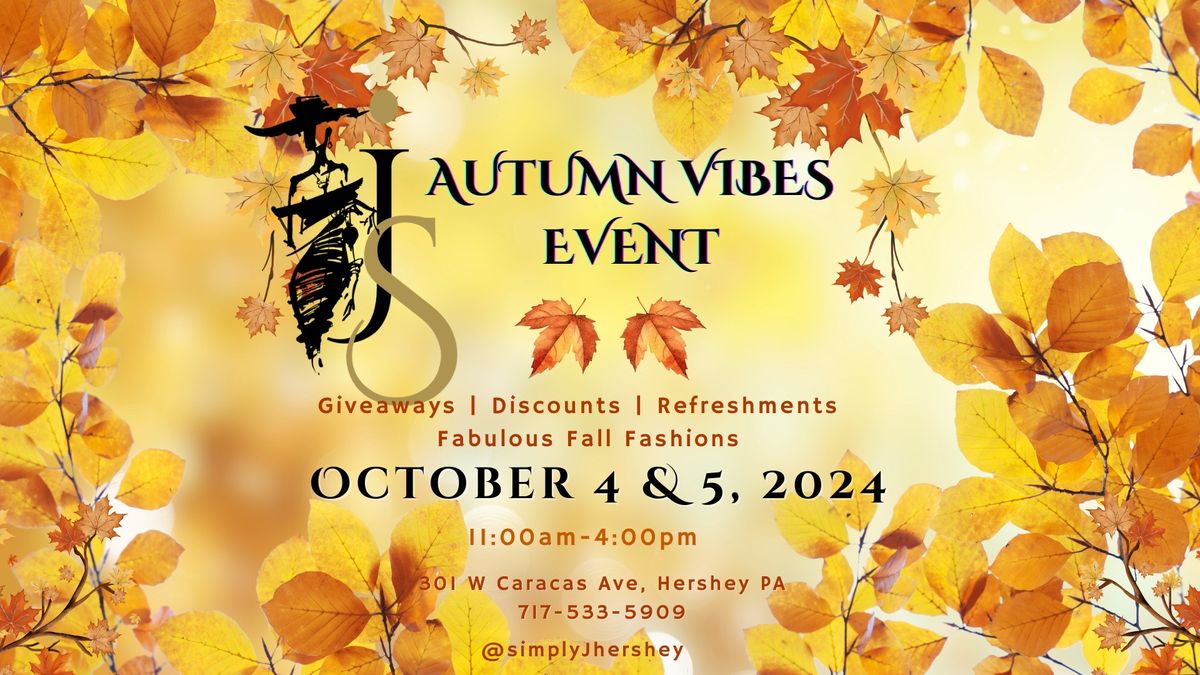 Autumn Vibes Event