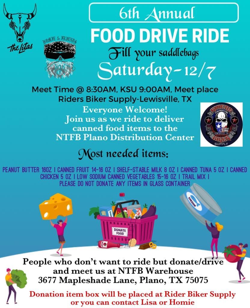 6th Annual Canned Food Ride