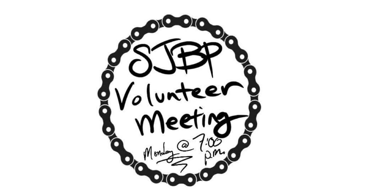 SJBP Volunteer Meeting - May