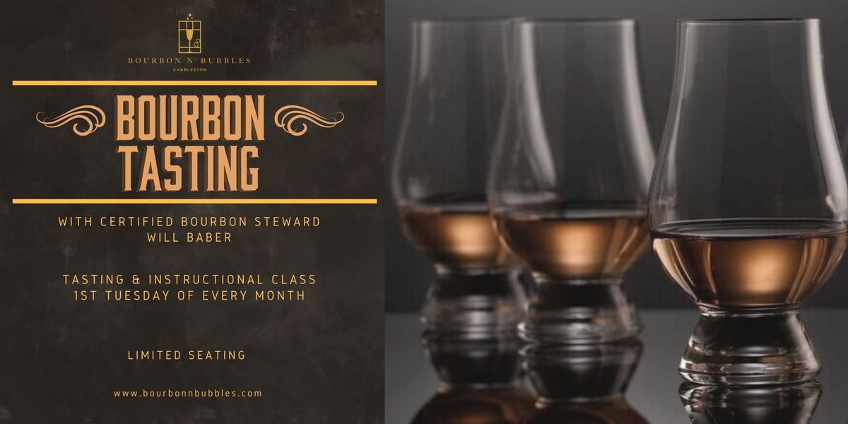 Bourbon Tasting with certified steward, Will Baber