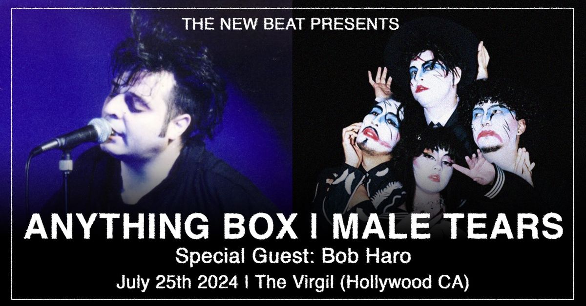 Male Tears & Anything Box Live at The Virgil Hollywood CA 