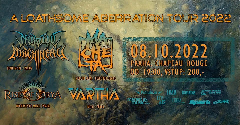 A Loathsome Aberration Tour 2022 - Praha