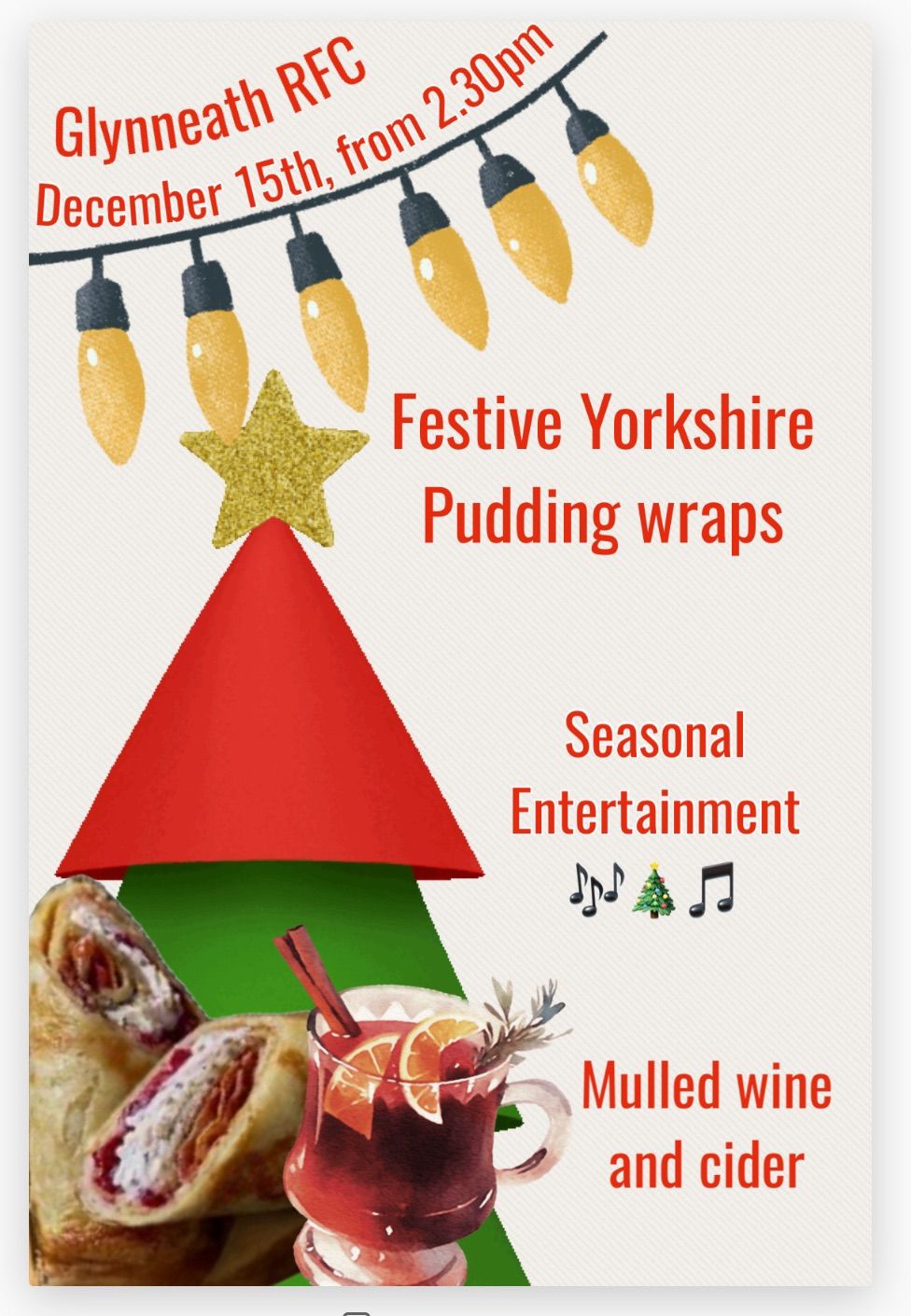 Festive Yorkshire wraps 