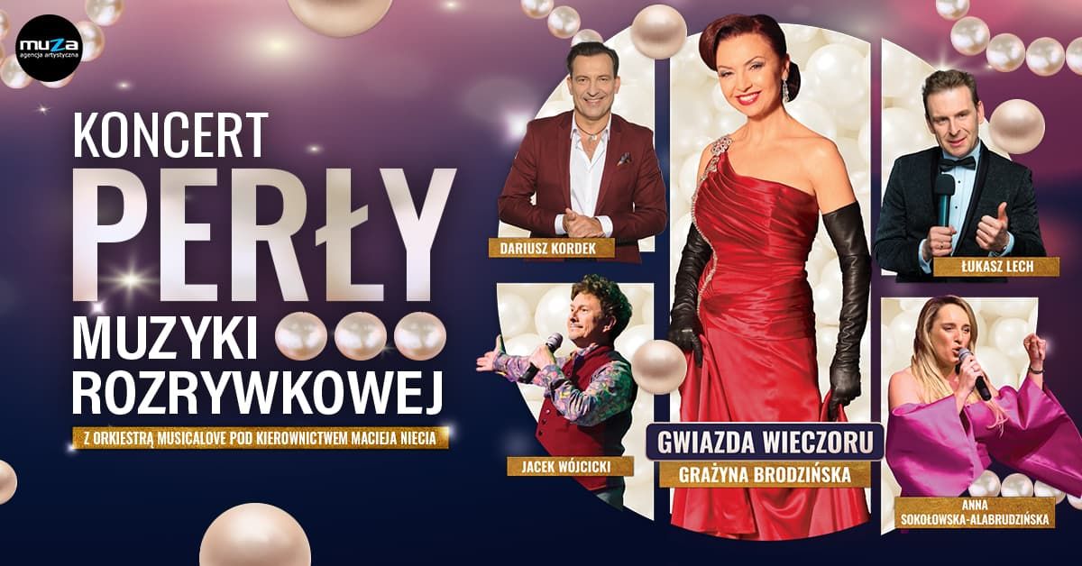 "PER\u0141Y MUZYKI ROZRYWKOWEJ"- Koncert \/ POZNA\u0143 24.11.2024r.