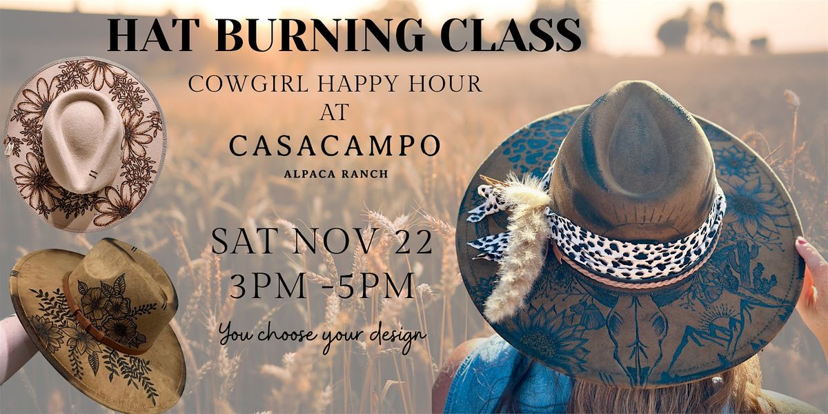 Hat Burning at the Ranch