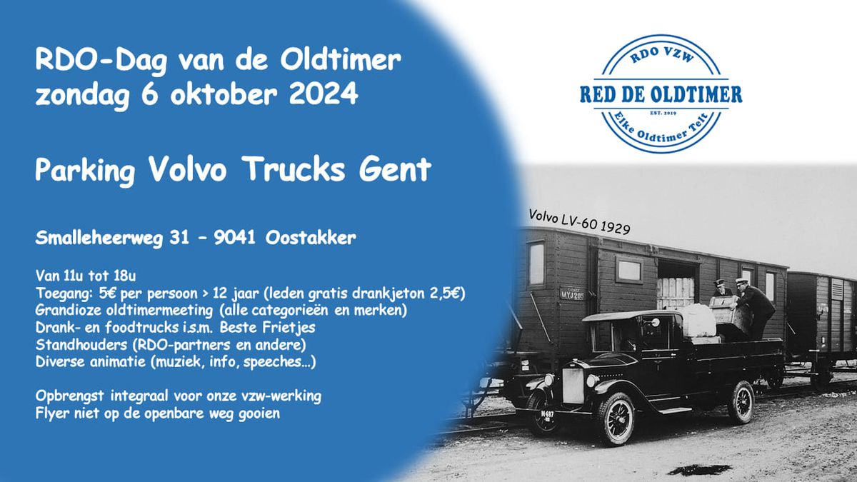 RDO-DAG VAN DE OLDTIMER 6\/10\/2024