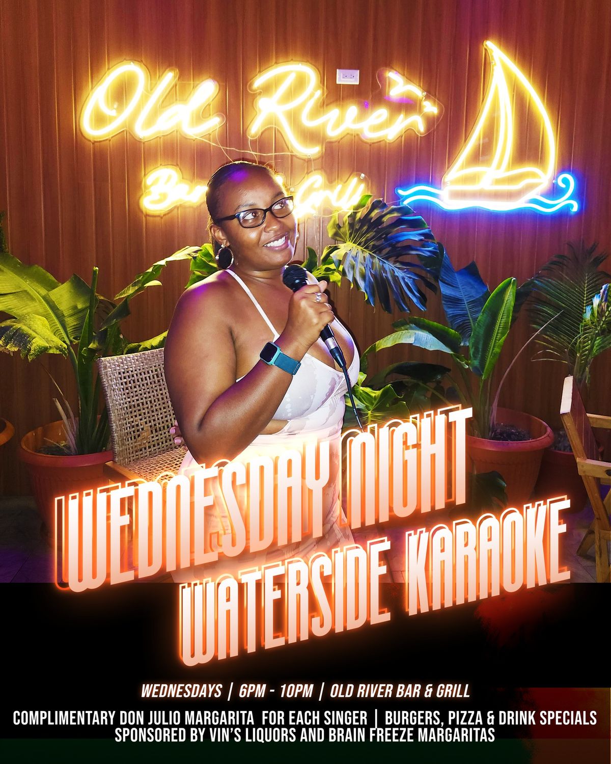 Waterside Karaoke at Old River Bar & Grill