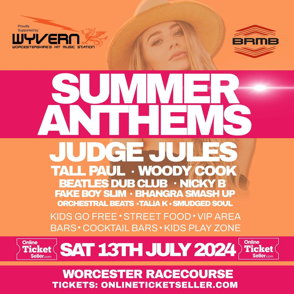 Summer Anthems - Worcester 