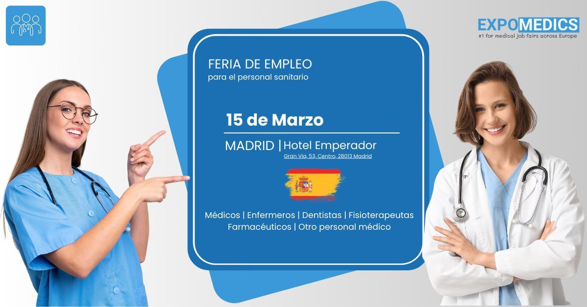 Feria de Empleo para el Personal Sanitario | Madrid 