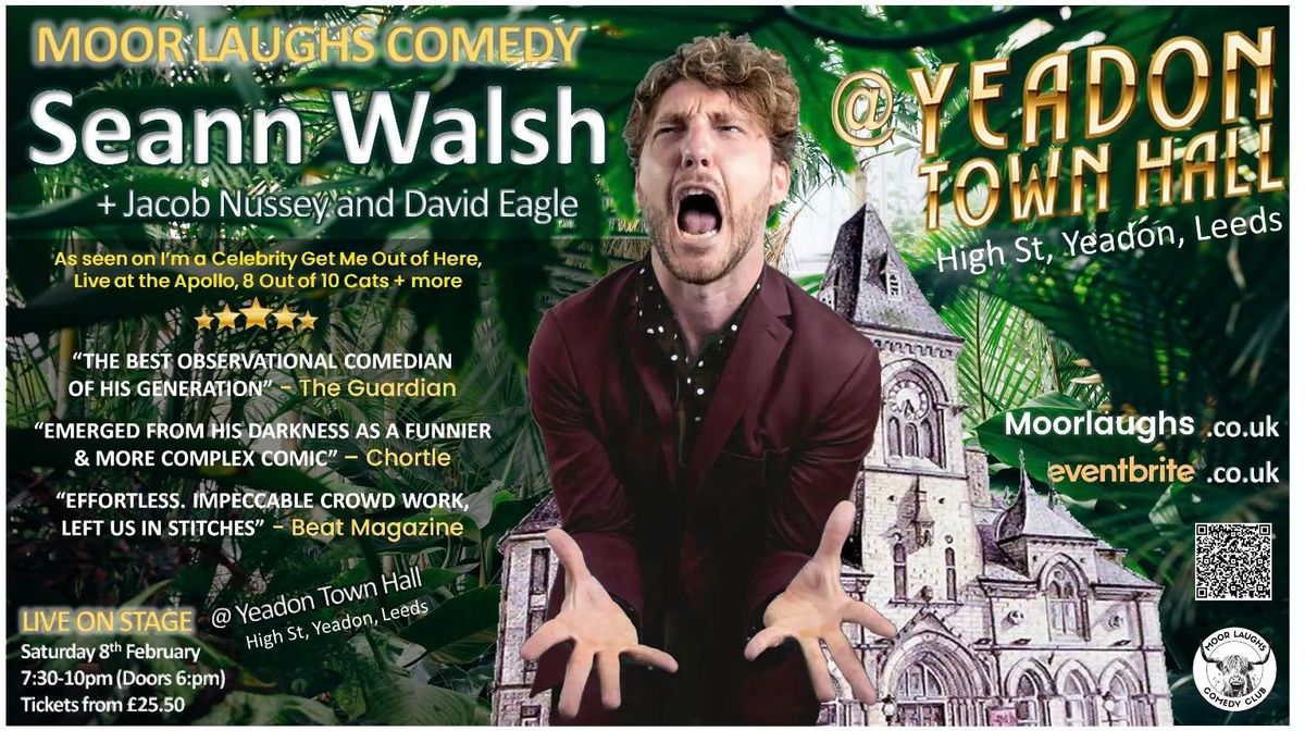 Moor Laughs Presents Seann Walsh + supporting comedians