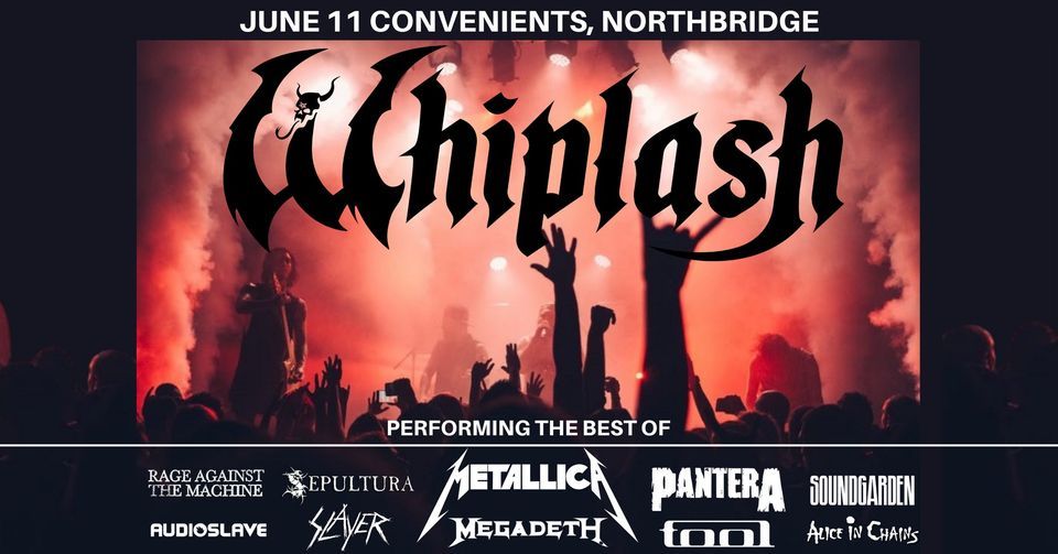 WHIPLASH, Performing The Best Of Heavy Metal | Convenients, Northbridge WA