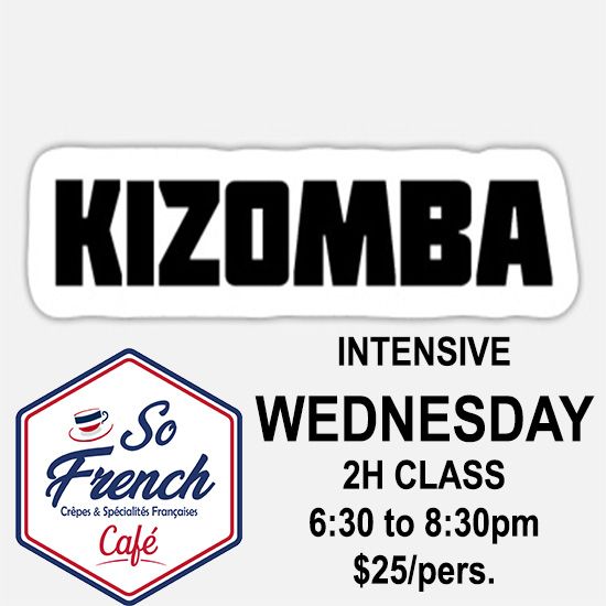 \u270d\ufe0f \ud83c\udde6\ud83c\uddf4 KIZOMBA INTENSIVE CLASS (2h) for level 2 and up ! 