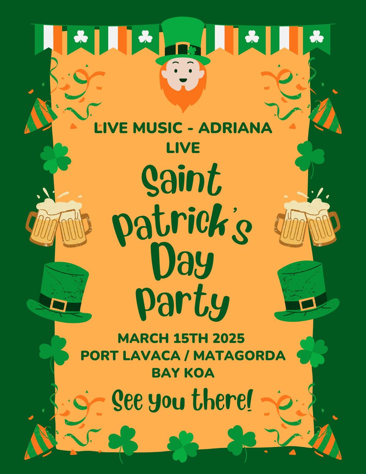 Celebrate St. Patrick's Day at the Campground!