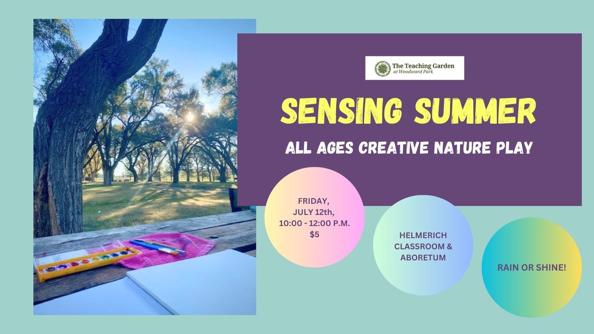 Sensing Summer Creative Nature Play