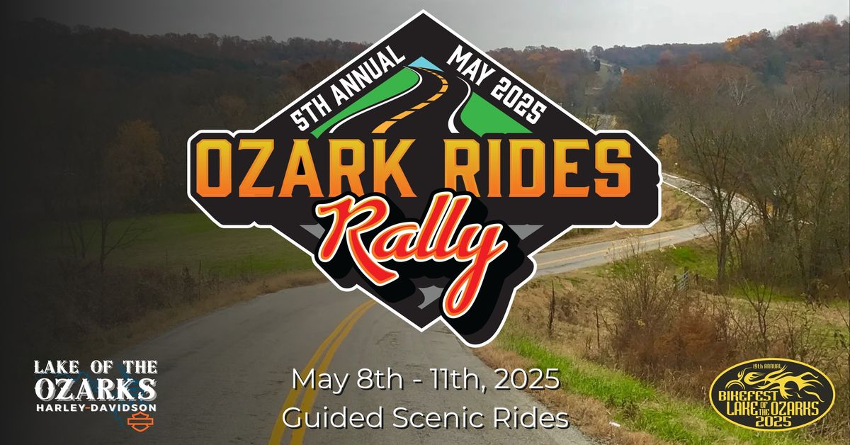 5th Annual Ozark Rides Rally