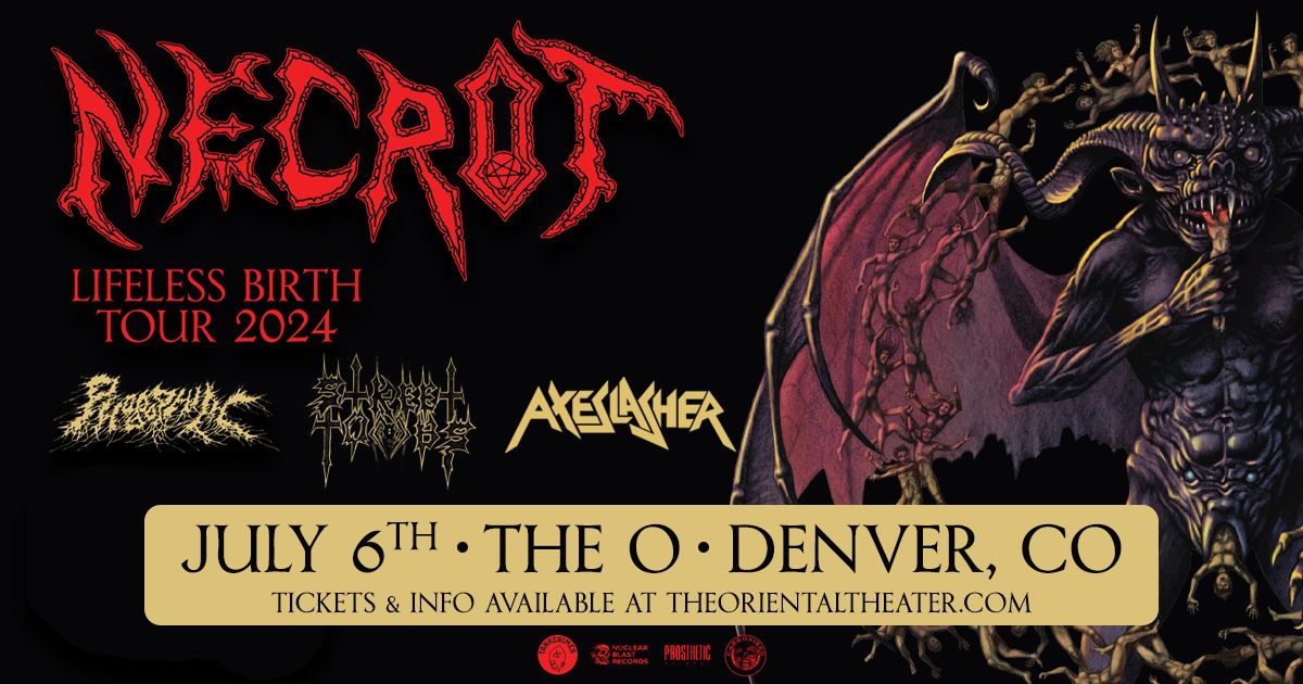 Necrot - Lifeless Birth Tour | Denver, CO