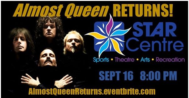 ALMOST QUEEN returns to the STAR! 