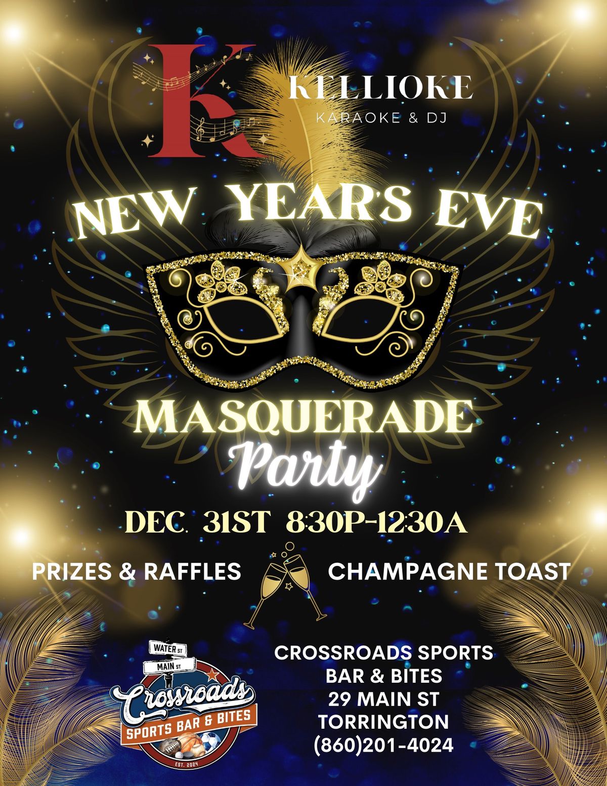 NYE Masquerade Party