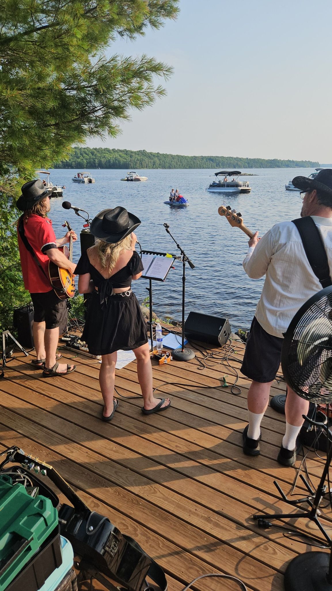 Boots and Sandals Trio at Blackrocks Brewery