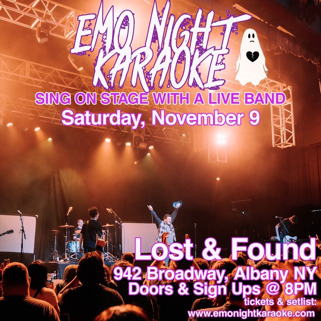 Emo Night Karaoke @ Lost & Found Albany