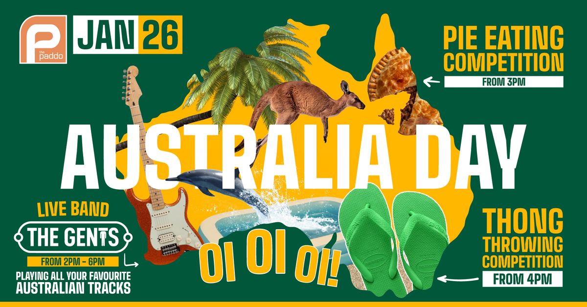 Australia Day at the Paddo