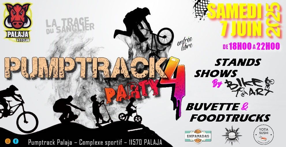 Pumptrack Party 4 Palaja