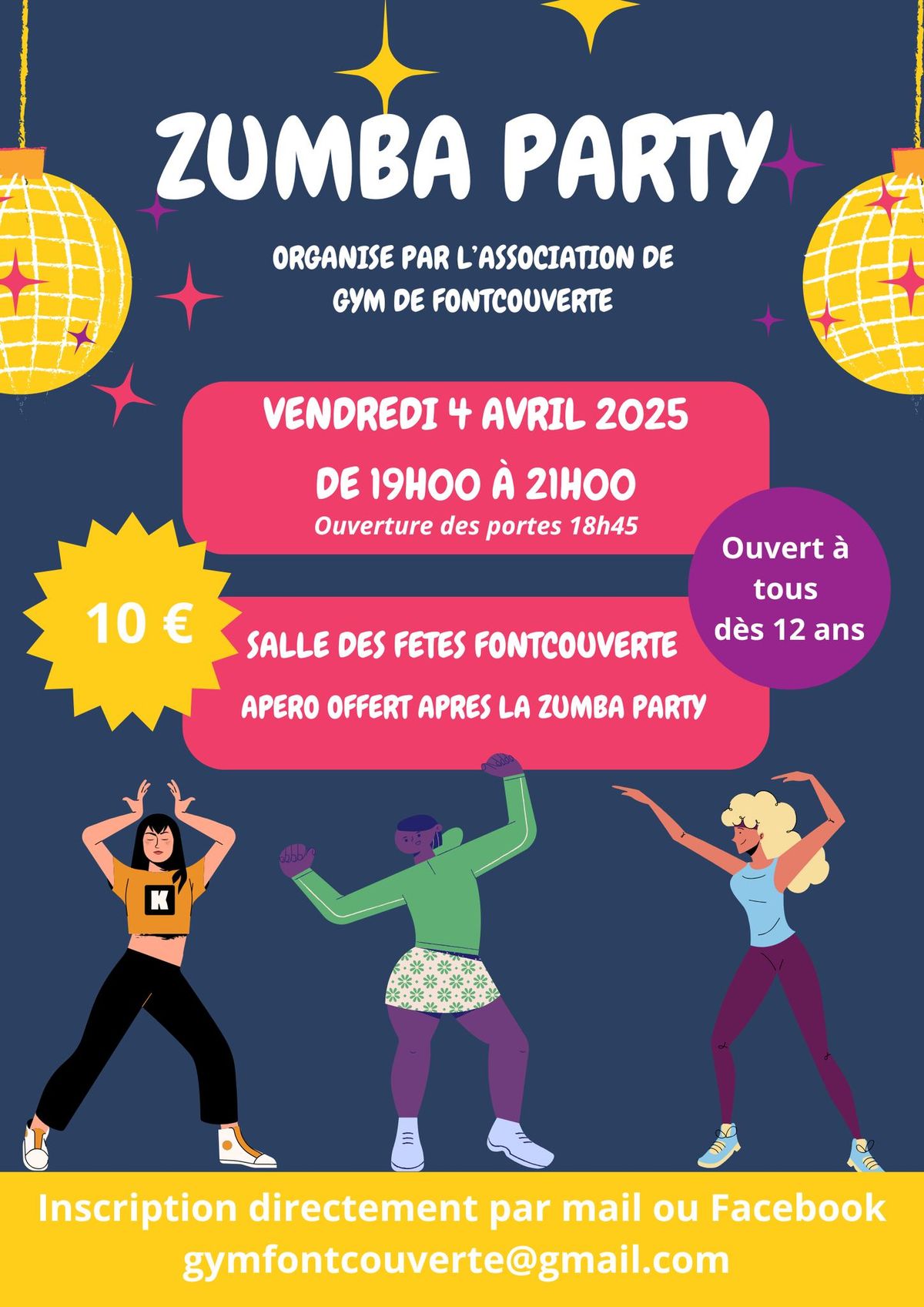 ZUMBA PARTY FONCOUVERTE