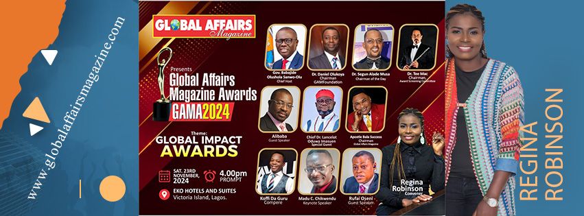 Global Affairs' Magazine THEME: GLOBAL IMPACT AWARDS. 2024